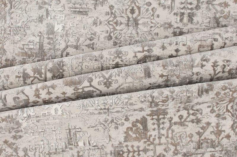 Cleo Bomullsmatta 200x290 cm Rektangulär - Silver - Products - Textil & mattor - Matta - Modern matta - Bomullsmatta