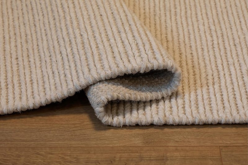 Dalarö Ullmatta 200 cm Rund - Vit - Products - Textil & mattor - Matta - Modern matta - Ullmatta