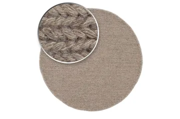 Dalarö Ullmatta 300 cm Rund - Linne - Products - Textil & mattor - Matta - Modern matta - Ullmatta