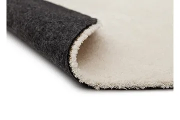 Feel Matta 120 Rund - Vit - Products - Textil & mattor - Matta - Modern matta - Ryamatta