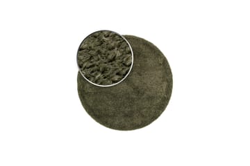 Floki Ryamatta 200 cm Rund - Smaragdgrön - Products - Textil & mattor - Matta - Modern matta - Ryamatta