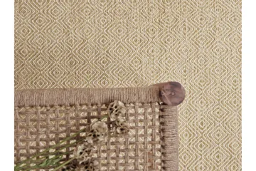 Gåsöga Ullmatta 160x230 cm Rektangulär - Gul - Products - Textil & mattor - Matta - Modern matta - Ullmatta