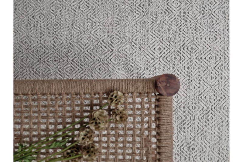 Gåsöga Ullmatta 300x400 cm Rektangulär - Beige - Products - Textil & mattor - Matta - Modern matta - Ullmatta