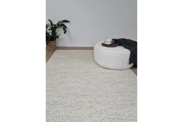 Gåsöga Ullmatta 300x400 cm Rektangulär - Beige - Products - Textil & mattor - Matta - Modern matta - Ullmatta