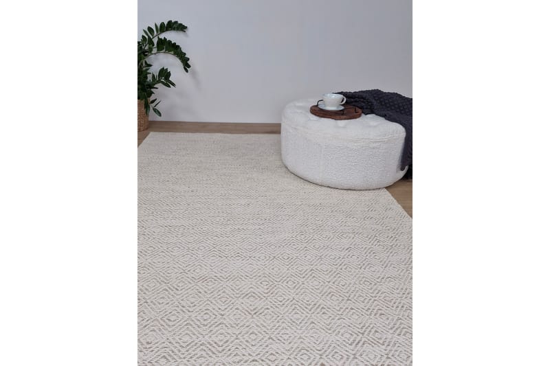 Gåsöga Ullmatta 300x400 cm Rektangulär - Beige - Products - Textil & mattor - Matta - Modern matta - Ullmatta