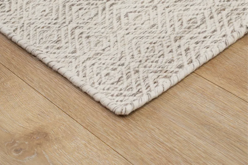 Gåsöga Ullmatta 300x400 cm Rektangulär - Beige - Products - Textil & mattor - Matta - Modern matta - Ullmatta
