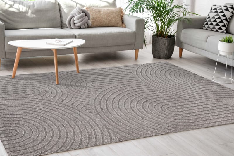 Genova Zen Wiltonmatta 240x340 cm - Grå - Products - Textil & mattor - Matta - Modern matta - Wiltonmatta