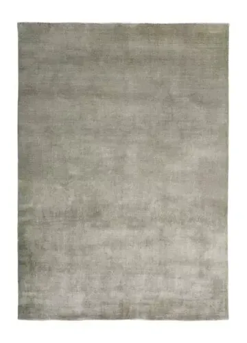Handvävd Viskosmatta Doriano - Silver - 90x200 cm - Silver - Products - Textil & mattor - Matta - Modern matta - Viskosmatta & konstsilkesmatta