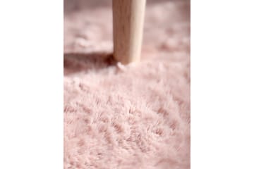 Heaven Ryamatta 120 cm Rund - Rosa - Products - Textil & mattor - Matta - Modern matta - Ryamatta