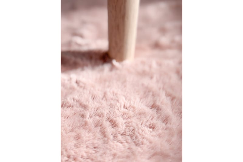 Heaven Ryamatta 120 cm Rund - Rosa - Products - Textil & mattor - Matta - Modern matta - Ryamatta