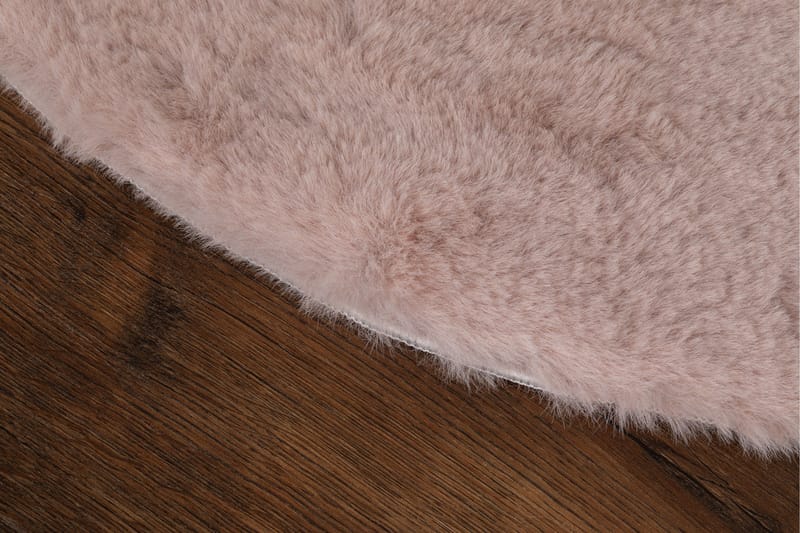 Heaven Ryamatta 80 cm Rund - Rosa - Products - Textil & mattor - Matta - Modern matta - Ryamatta