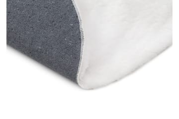 Heaven Ryamatta Vit rund 120 - Vit - Products - Textil & mattor - Matta - Modern matta - Ryamatta