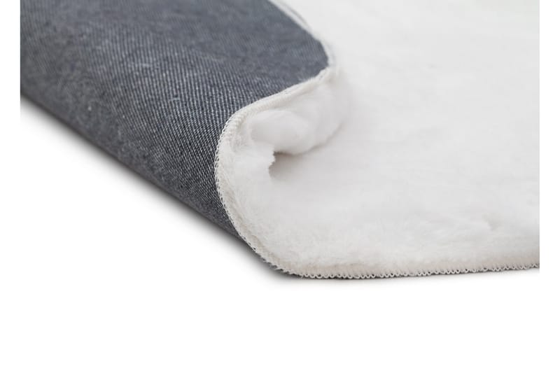 Heaven Ryamatta Vit rund 120 - Vit - Products - Textil & mattor - Matta - Modern matta - Ryamatta