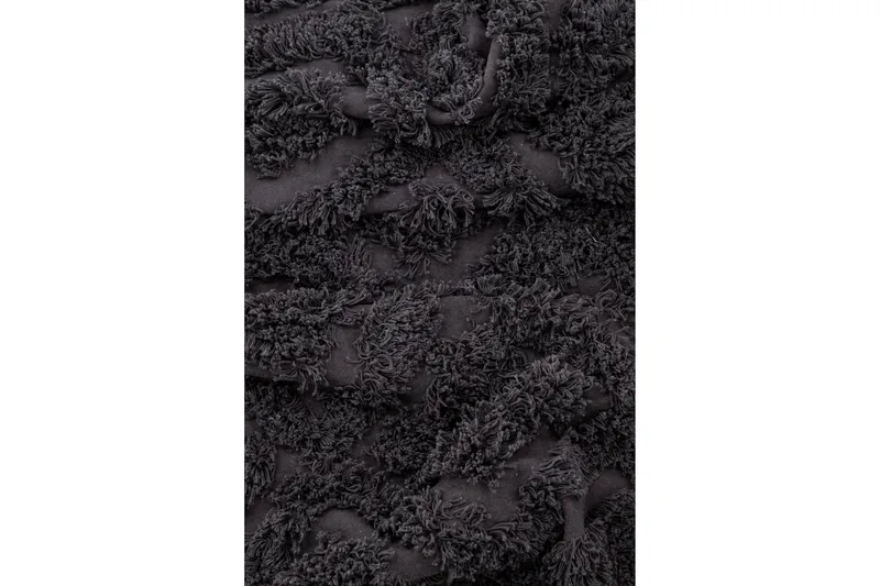 Hilma Bomullsmatta Rektangulär 70x200 cm - Mörkgrå - Products - Textil & mattor - Matta - Modern matta - Bomullsmatta