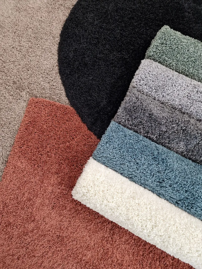 Lounge Ryamatta 160x230 cm Rektangulär - Vit - Products - Textil & mattor - Matta - Modern matta - Ryamatta