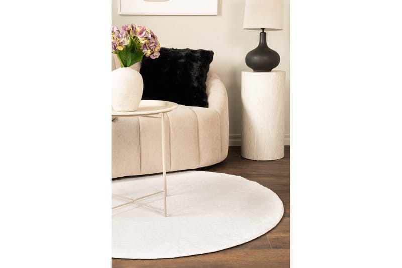 Relax Ryamatta Rund 120 cm - Beige - Products - Textil & mattor - Matta - Modern matta - Ryamatta