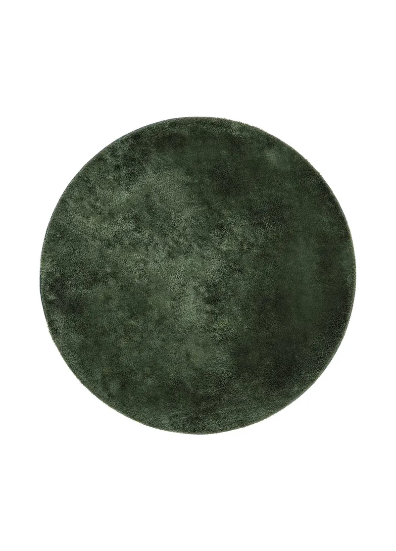 Cozy Ryamatta 200 cm Rund, Grön