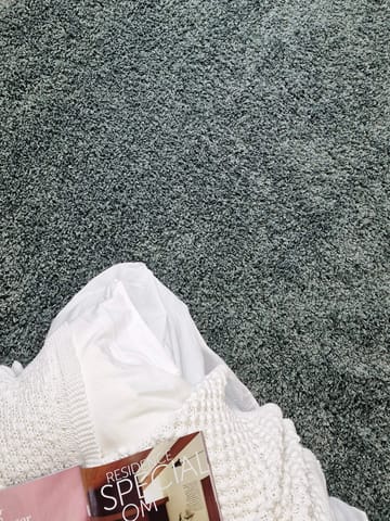 Lounge Gångmatta 80x250 cm Rektangulär - Grön - Products - Textil & mattor - Matta - Modern matta - Ryamatta