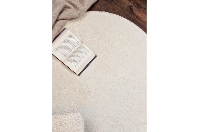 Soft Wiltonmatta Rund 120 cm - Vit - Products - Textil & mattor - Matta - Modern matta - Wiltonmatta