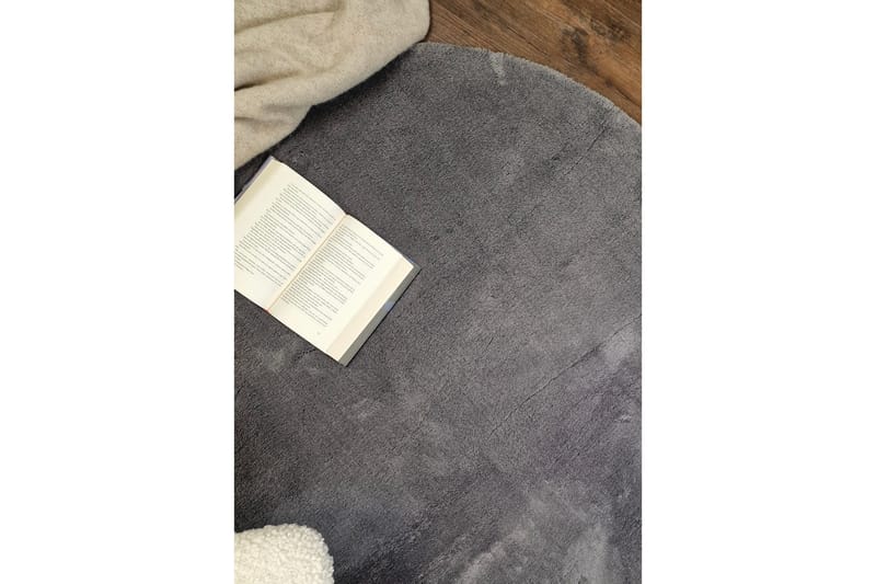 Soft Wiltonmatta Rund 200 cm - Grafitgrå - Products - Textil & mattor - Matta - Modern matta - Wiltonmatta