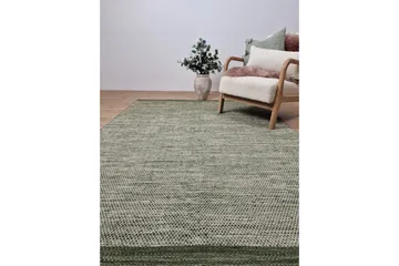 Torsby Ullmatta 140x200 cm Rektangulär - Grön - Products - Textil & mattor - Matta - Modern matta - Ullmatta