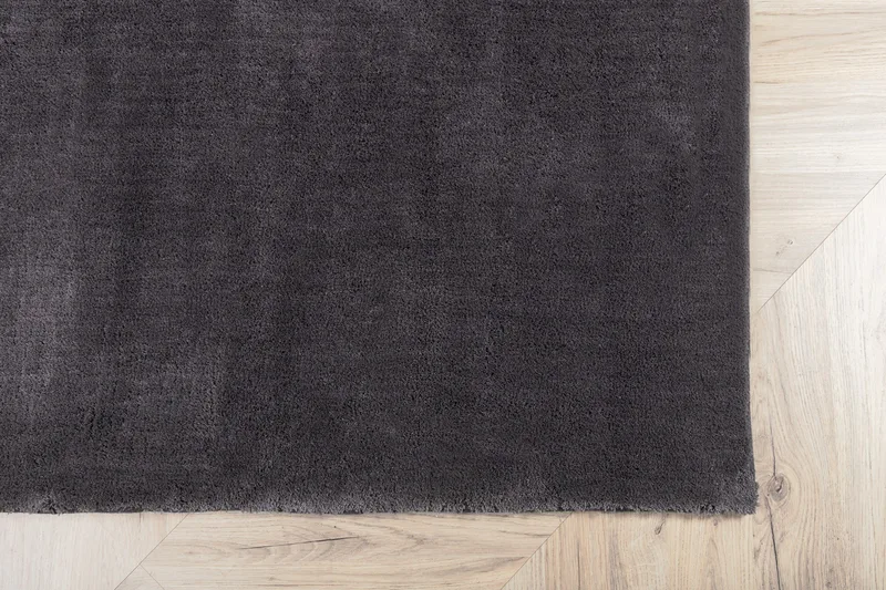 Undra Viskos-look Matta 250x350 - Mörkgrå - Products - Textil & mattor - Matta - Modern matta - Viskosmatta & konstsilkesmatta