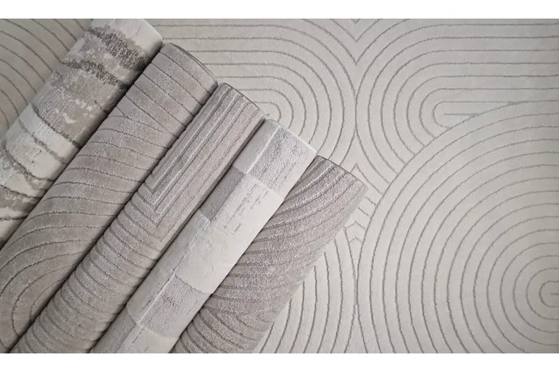 Bella Wiltonmatta 160x230 cm Rektangulär - Grå/Vit - Products - Textil & mattor - Matta - Modern matta - Wiltonmatta