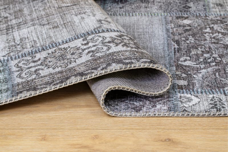 Patchwork Wiltonmatta 160x230 cm Rektangulär - Grå - Products - Textil & mattor - Matta - Modern matta - Wiltonmatta