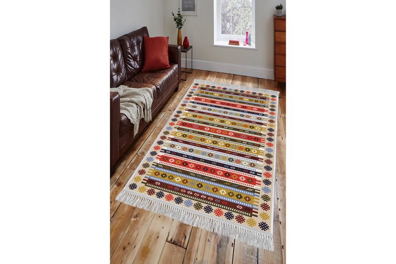 Homefesto Matta 80x200 cm - Multifärgad/Sammet - Products - Textil & mattor - Matta - Orientalisk matta - Persisk matta