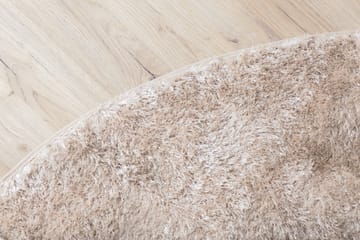 Mattis Matta Rund 200 cm - Beige - Products - Textil & mattor - Matta - Modern matta - Bomullsmatta