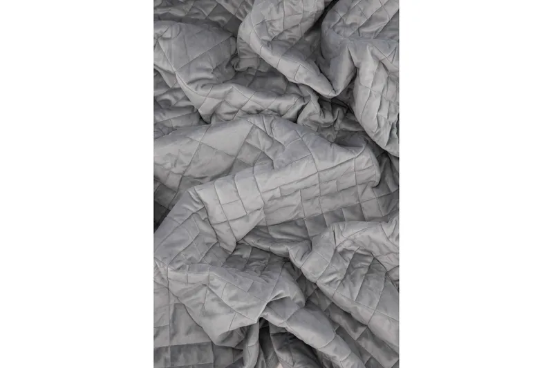 Jilly Överkast 260x260 cm - Ljusgrå - Products - Textil & mattor - Sängkläder - Överkast - Överkast dubbelsäng