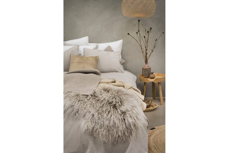 Påslakanset Enkelsäng 2-Dels Washed - Greige - Products - Textil & mattor - Sängkläder - Bäddset & påslakanset - Påslakanset dubbelsäng