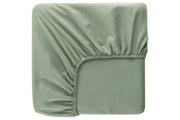 Dra-på-lakan Borganäs of Sweden - 160 x 200 cm, Grön - Products - Textil & mattor - Sängkläder - Lakan - Dra på lakan