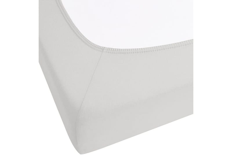 Dra-på-lakan Janbu Ljusgrå, 200x200 cm - Ljusgrå, 200x200 cm - Products - Textil & mattor - Sängkläder - Lakan - Dra på lakan