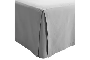 Sängkappa Borganäs of Sweden - 180 x 200 + 58 cm, Mörkgrå - Products - Textil & mattor - Sängkläder - Sängkappa & kantklädsel - Sängkappa enkelsäng