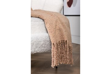 Tilly Pläd 130x170 cm - Beige - Products - Textil & mattor - Filt & pläd