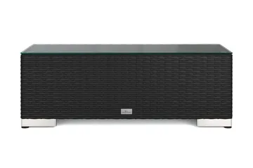 Bahamas Avslut utomhus 90 cm - Svart - Products - Utemöbler & utemiljö - Övrigt utemöbler - Moduler utesoffa