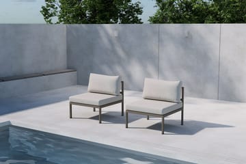 Copacabana Mittmodul Utomhus - Beige - Products - Utemöbler & utemiljö - Övrigt utemöbler - Moduler utesoffa - Mittmodul utesoffa