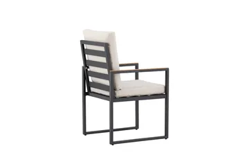 Aspvik Matstol Svart - Venture Home - Products - Utemöbler & utemiljö - Balkong & altan - Balkongmöbler - Balkongstol