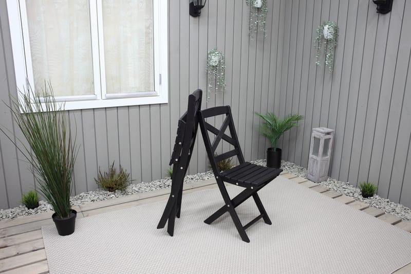 Edilma Klappstol Utomhus - Mörkbrun - Products - Utemöbler & utemiljö - Balkong & altan - Balkongmöbler - Balkongstol