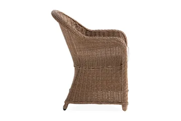 Marcus Light Fåtölj m Dyna - Natur Brun - Products - Utemöbler & utemiljö - Balkong & altan - Balkongmöbler - Balkongstol