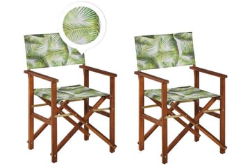 Salve Karmstol Utomhus - Brun/Grön/Vit - Products - Utemöbler & utemiljö - Balkong & altan - Balkongmöbler - Balkongstol