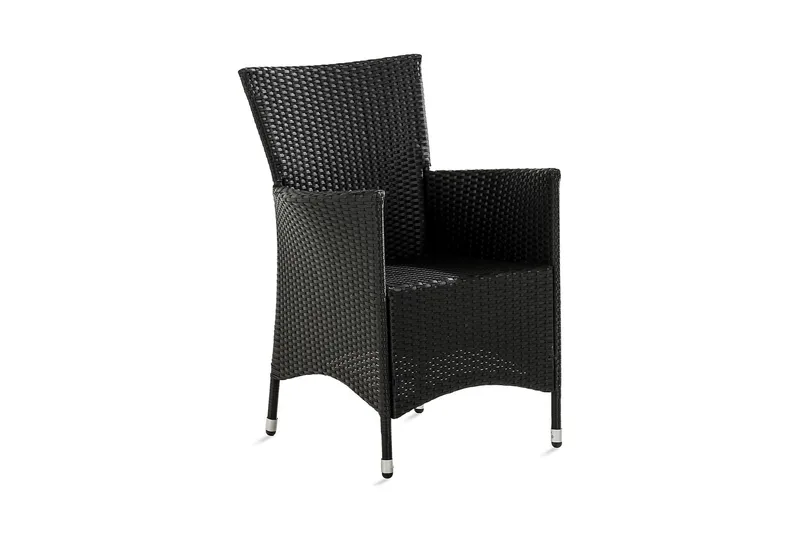 Thor Utefåtölj, Svart/Svart