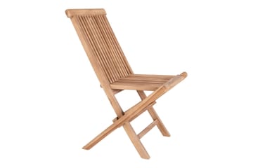 Toledo Matstolar Utomhus 2-pack - Teak - Products - Utemöbler & utemiljö - Balkong & altan - Balkongmöbler - Balkongstol