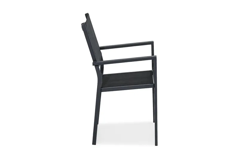 Tunis Stapelstol Utomhus - Svart - Products - Utemöbler & utemiljö - Balkong & altan - Balkongmöbler - Balkongstol