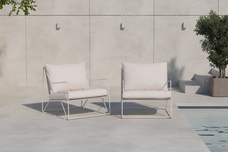 Usteryd 2 sits Loungesoffa - Products - Utemöbler & utemiljö - Balkong & altan - Balkongmöbler - Balkongsoffa