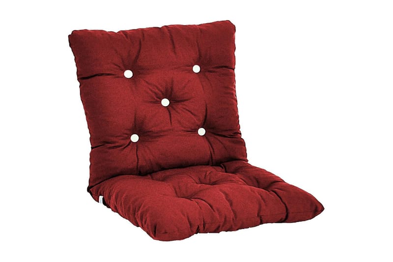 Lågvik Flockdyna Fritab Bordeaux