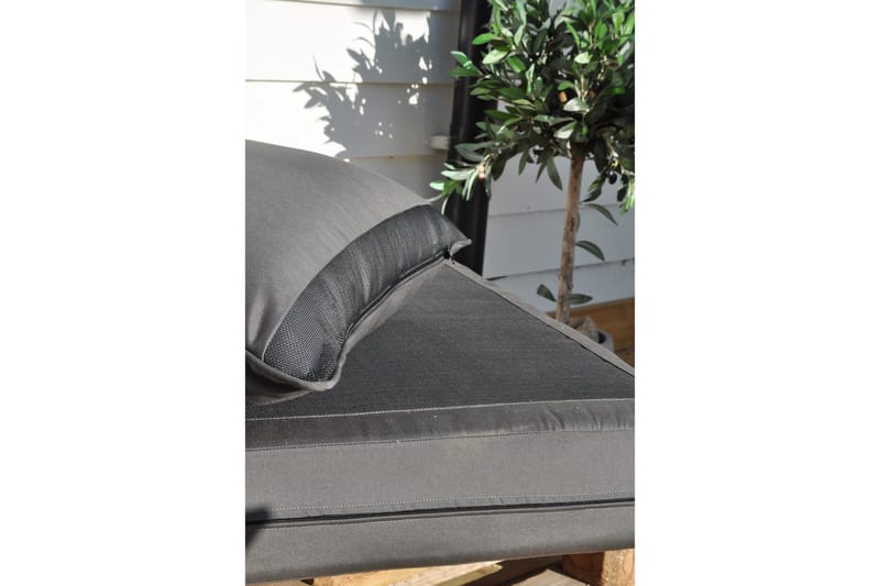 Royal Tristan Sitsdyna 65x65 cm Vattenavvisande Svart - Fritab - Products - Utemöbler & utemiljö - Dynor - Sittdyna & ryggdyna utemöbler