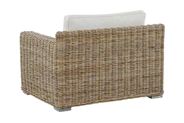 Apriliana Utefåtölj 2-pack - Konstrotting/Ljusbrun - Products - Utemöbler & utemiljö - Loungemöbler - Loungestol utomhus