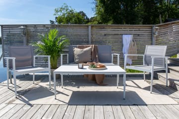 Break Loungegrupp Utomhus 4-sits - Vit - Products - Utemöbler & utemiljö - Loungemöbler - Loungeset & loungegrupp